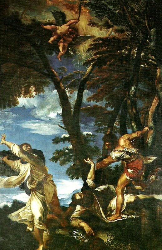 BERRUGUETE, Pedro the death of st peter martyr
